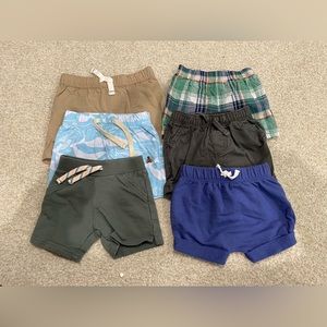 6-12 month shorts set